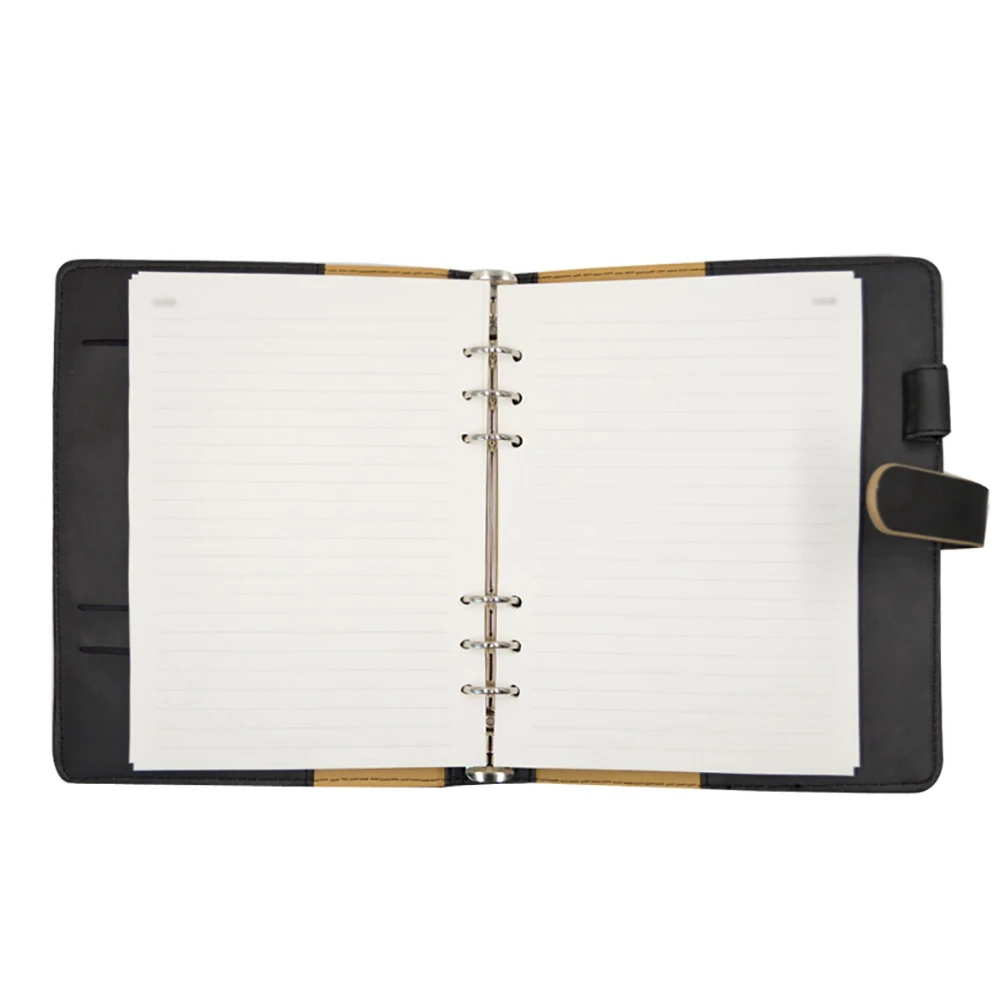 Professional Business Padfolio Portfolio Briefcase Style Organizer Folder with Handles Notepad and 3 Ring Binder