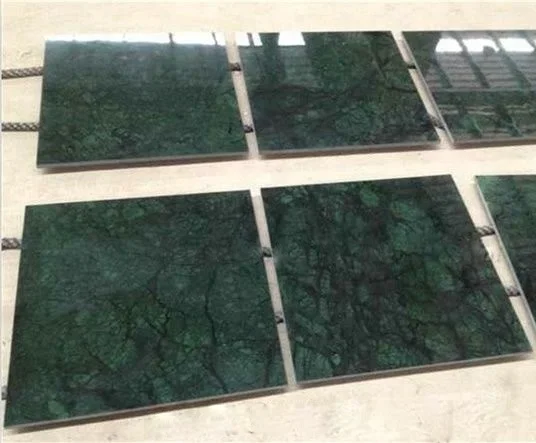 Competitive Price Italy Marble Green Marble Flooring Polished Verde Green Marble Tile