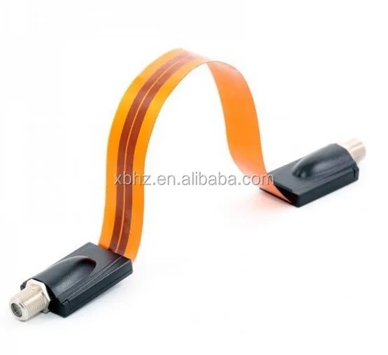 Flat COAX Cables for Slim Windows and Doors Satellite TV HDTV Antenna