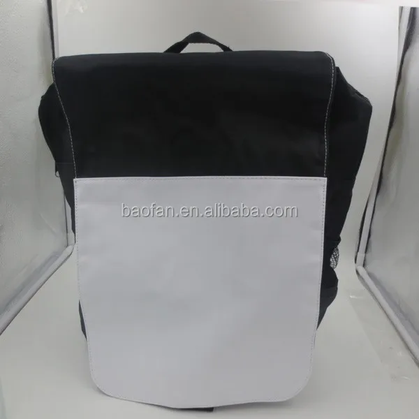 High Quality Blank Sublimation Bag Durable Backpack Heat Transfer Printing Bag for Adults