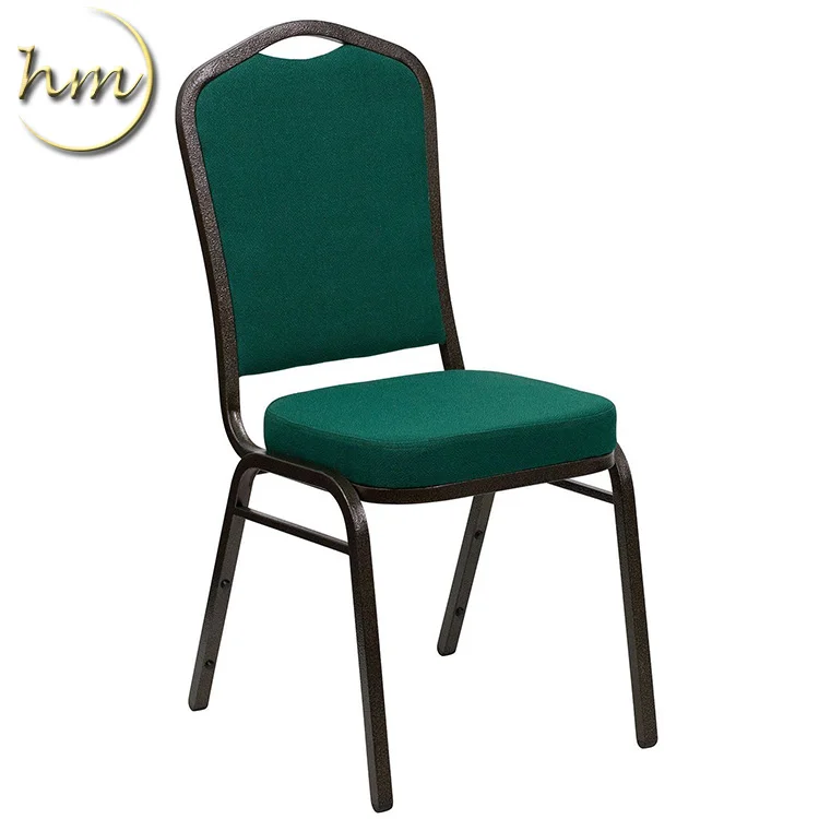 Modern restaurant banquet metal stackable iron chair
