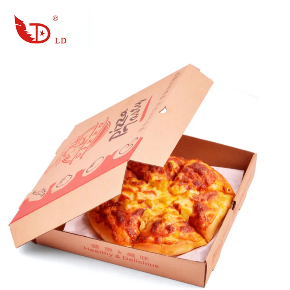 
Factory price cheap corrugated pizza delivery box carton wholesale 