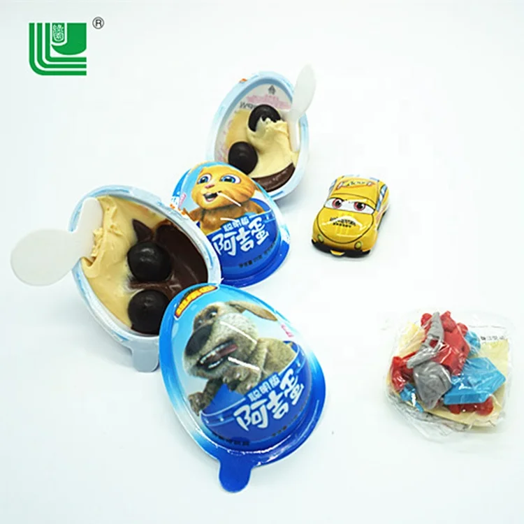 Reliable and Cheap egg chocolate with toy Mini Dinosaurs candy Candy Coated Chocolate Balls