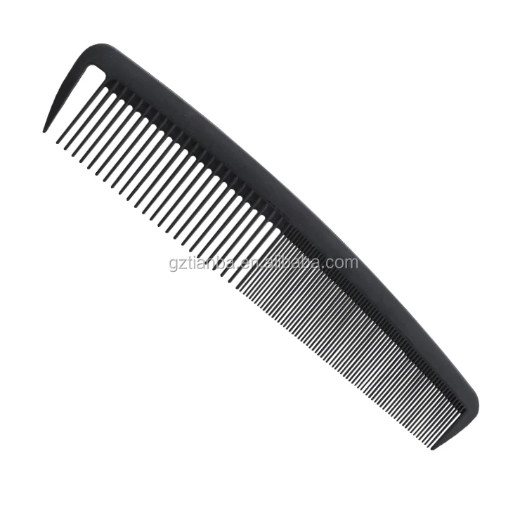 Hot sale wholesale free sample carbon fiber comb high quality hairdressing comb