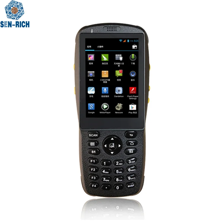 PDA портативный мобильный беспроводной Android 1d 2d сканер штрих-кода 2D CMOS сканер считыватель qr-кода PDA 3501