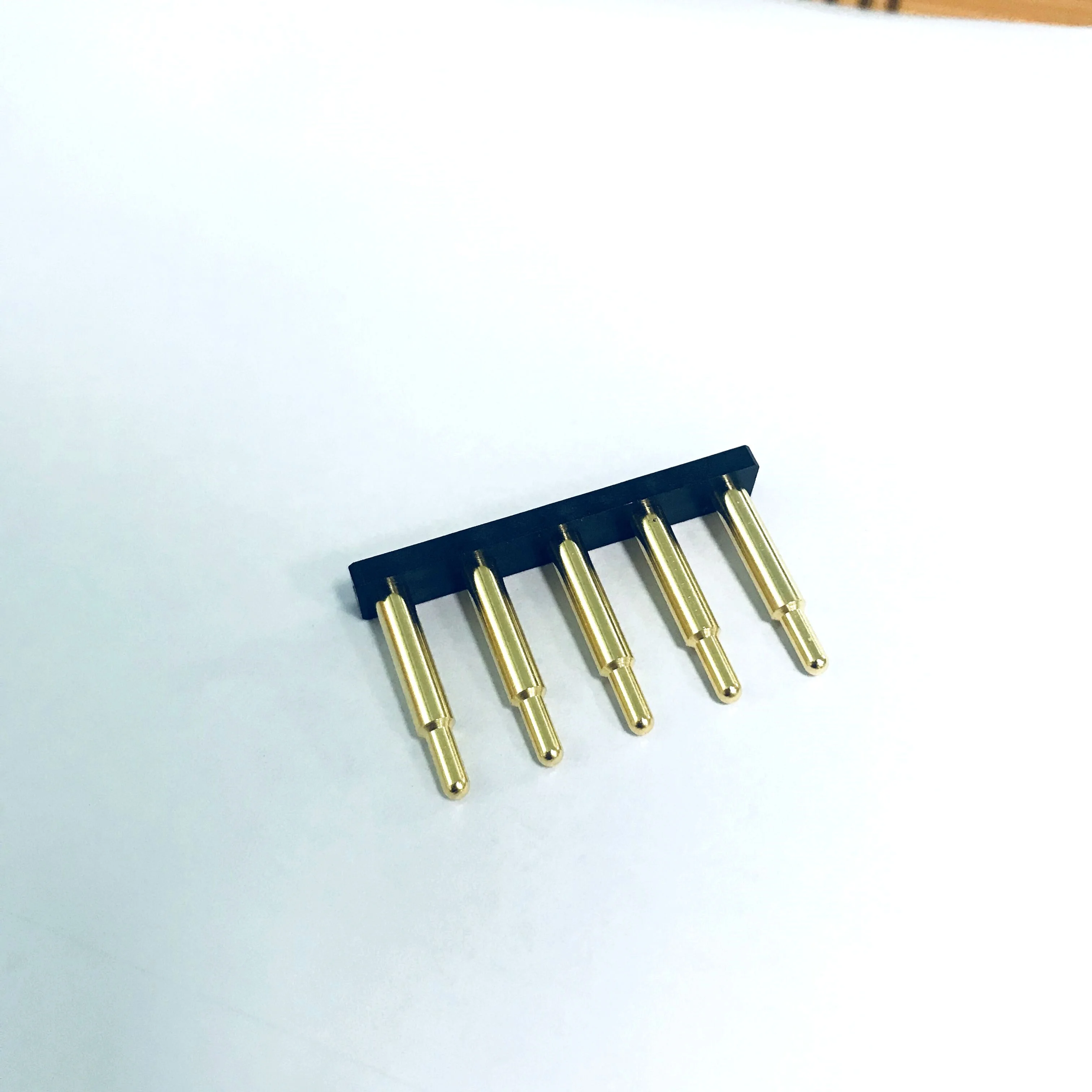 
1x5 Pin Positions Power Pin Male type connector header large current Brass 40A Golden plated LED Power 
