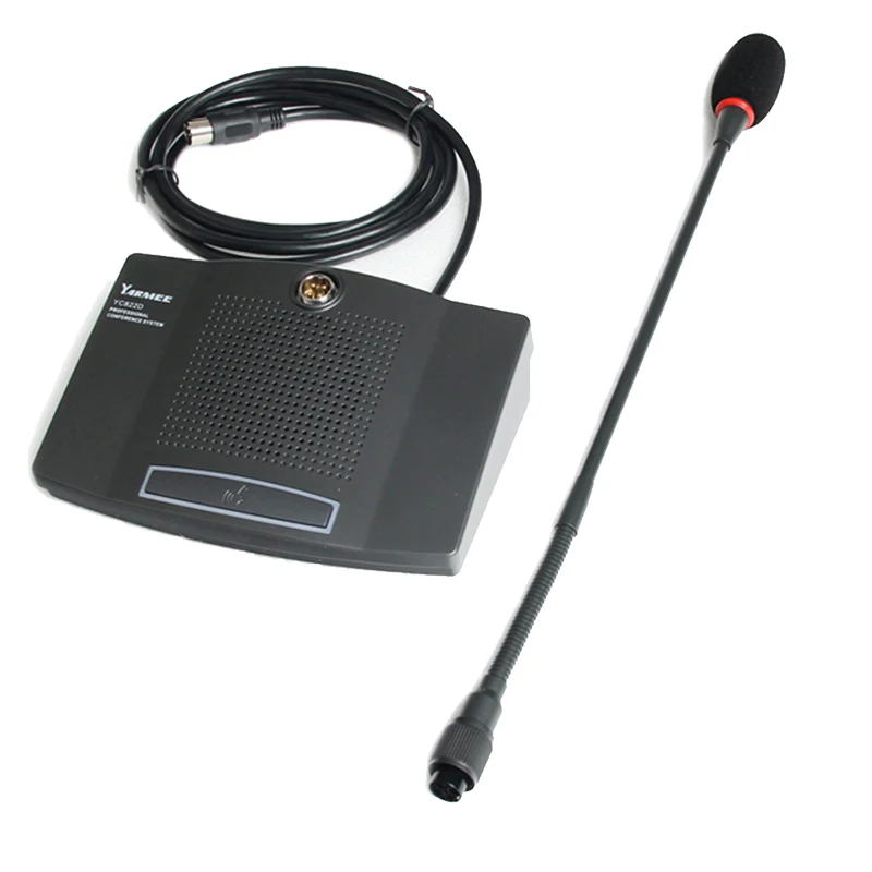 YARMEE Wired Conference Microphone Table Microphone Built in Speaker With Recoding Featuer