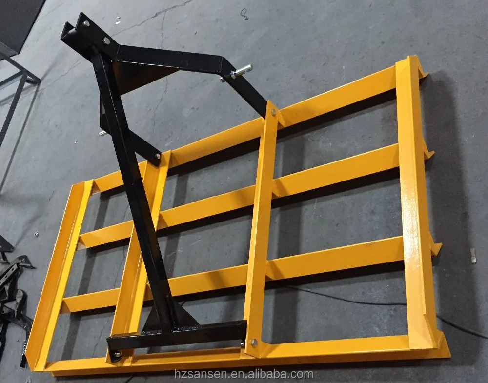 3point farm land leveler for tractors attachments; tractor rear frame levelling bar