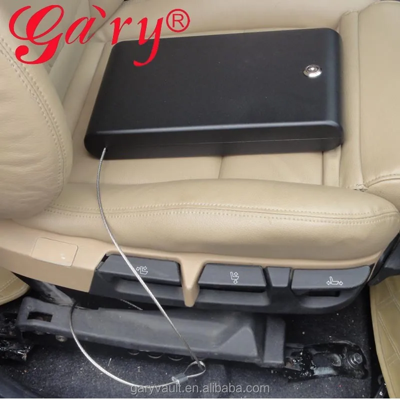 
Wholesale - MK120 microsafe key lock car gun pistol portable security storage steel safe box (mini Ipad box), jewelry box 