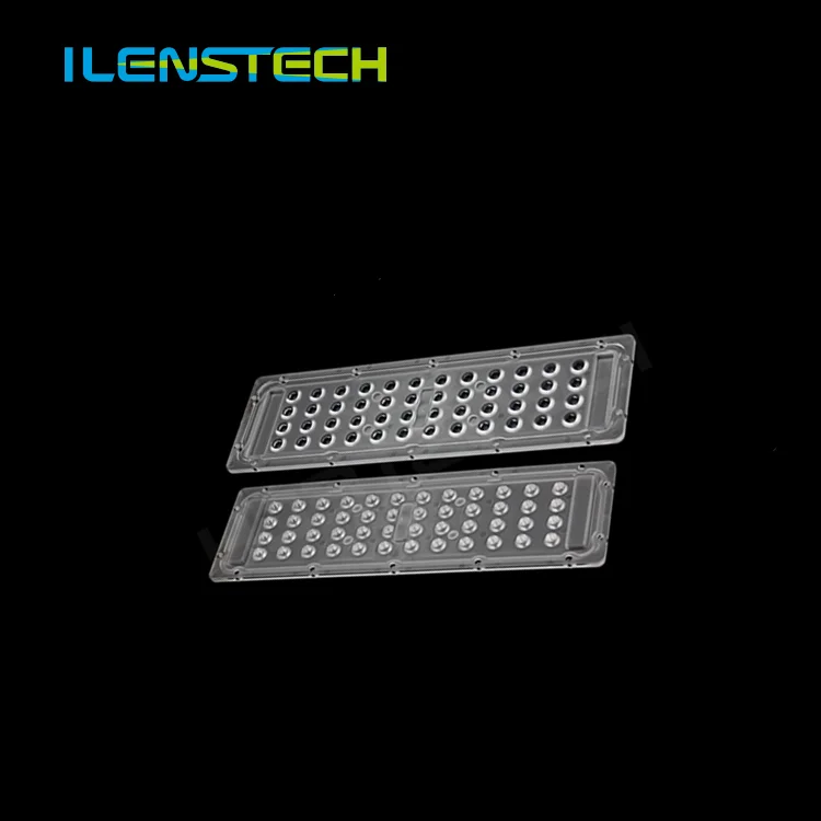 48 leds optics lens array street light led lens plastic 90 degree for flood light