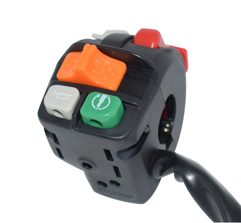 Руль мотоцикла UTV, 7/8 дюйма, 22 мм, переключатель сигнала поворота