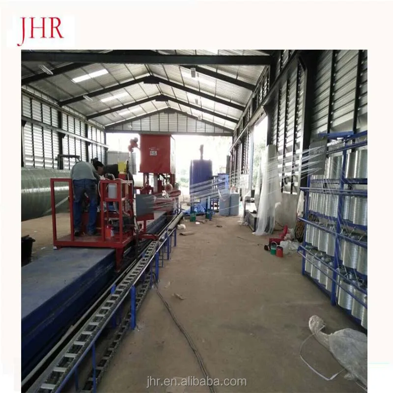 FRP pipe winding continuous machine