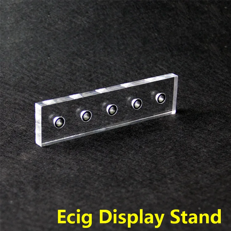 Wholesale 510 cartridge show stand E-cigarette display stand vape atomizer holder with 5 holes wholesale
