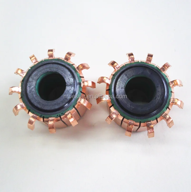 top quality 12segments blower fan motor commutator OD19*ID8*H15.5mm, free samples