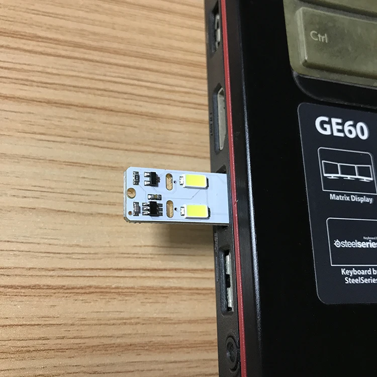New touch switch Mini USB LED Light with usb for Laptop Notebook powerbank PC Computer keyboard