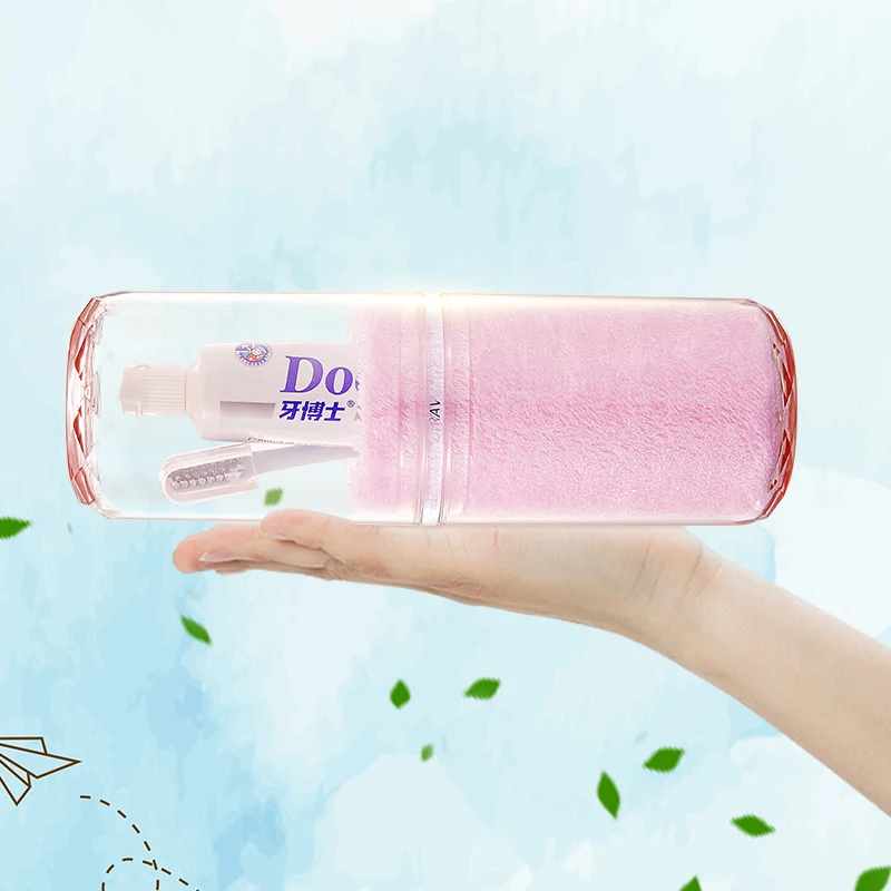 Eco-friendly transparent Plastic bath wholesale airplane travel bottle kit travel mug plastic travel bottle kit