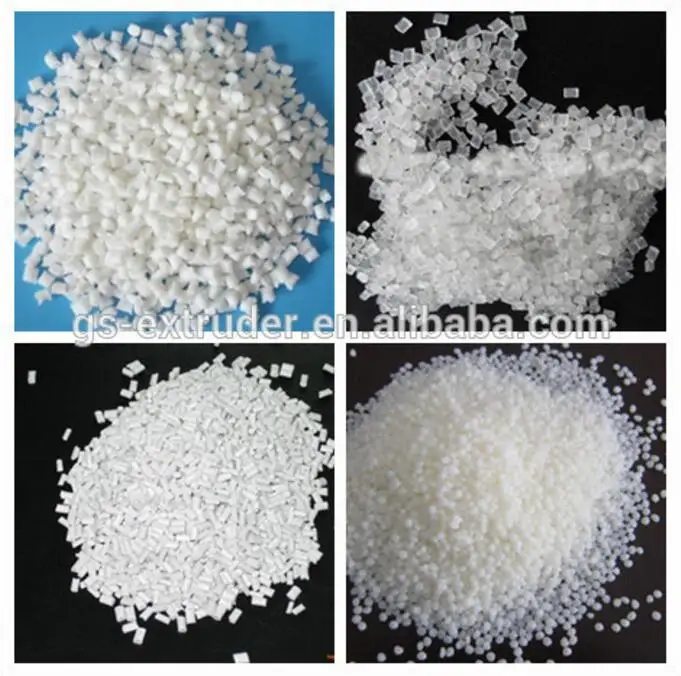 pet plastic recycling machine twin screw extruder pet flakes to be granules