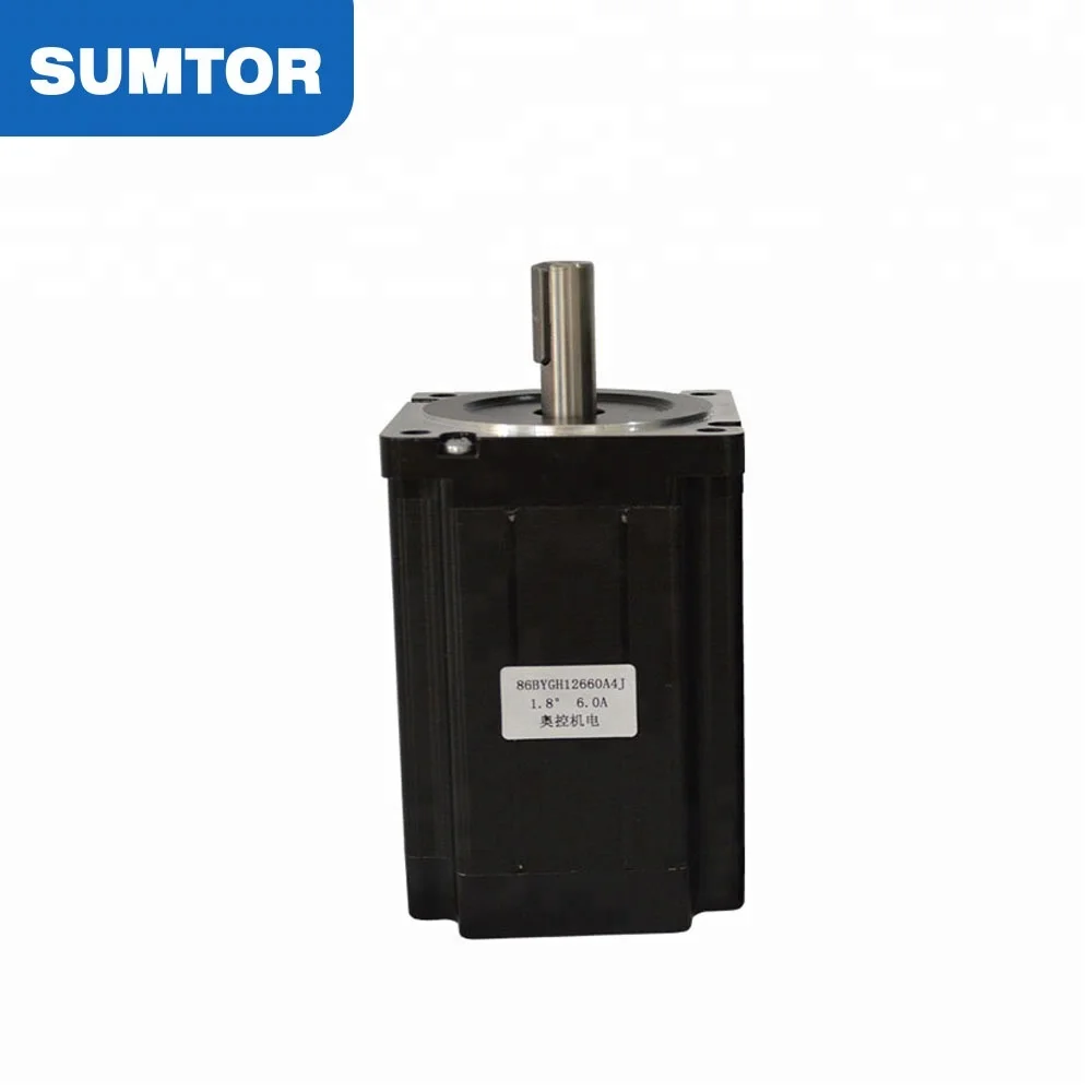 Nema 34 высокий крутящий момент 126 мм 6A с драйвером двигателя srepper 8a 256 подразделение