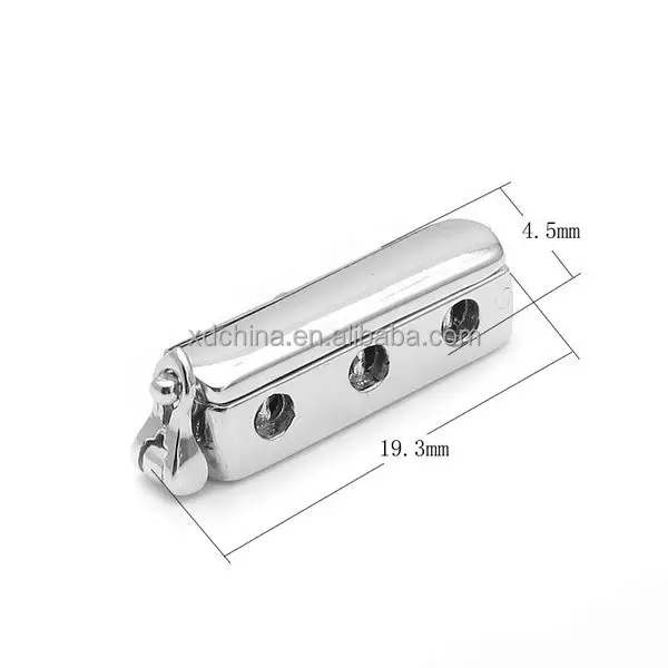 XD S882-873-960 Custom Logo Engraved 925 Sterling Silver  Clasps  925 siver Necklace buckle   Firm bracelet buckle