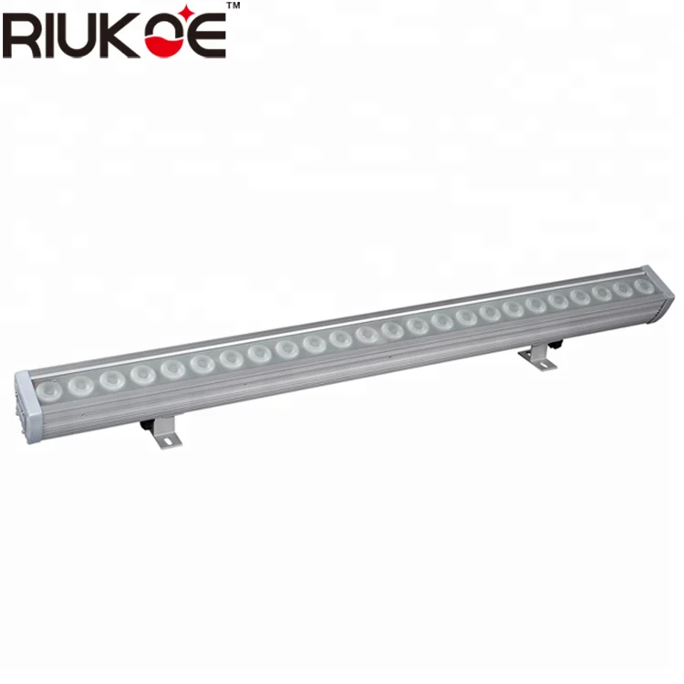 dmx linear light 24x3w rgb led wall washer waterproof light IP65 with pixel control