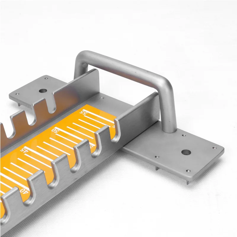 Aluminum alloy dual use adjustable athletics starting blocks track and field