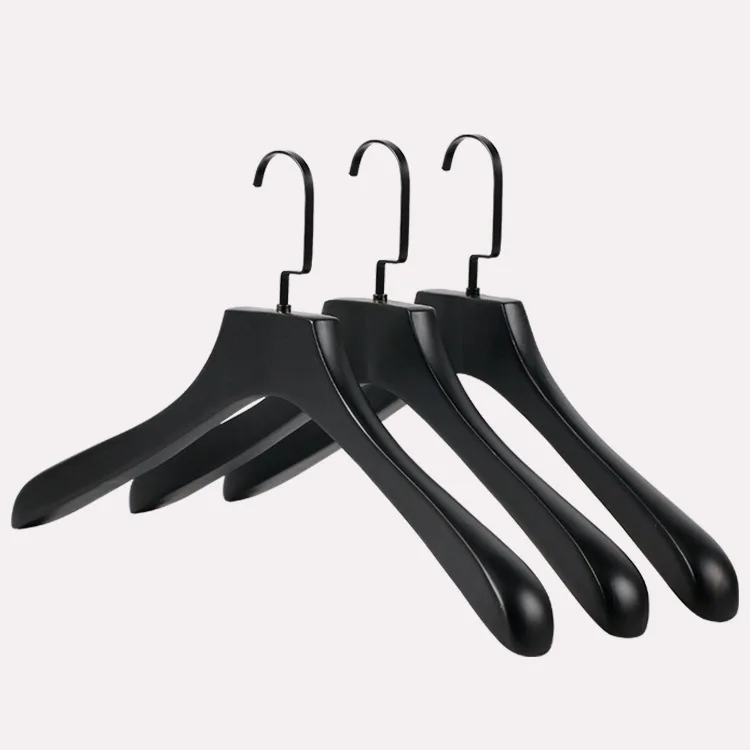 Wholesale hotel fashion wooden hook print laundry garment bride wedding dress skirt hanger