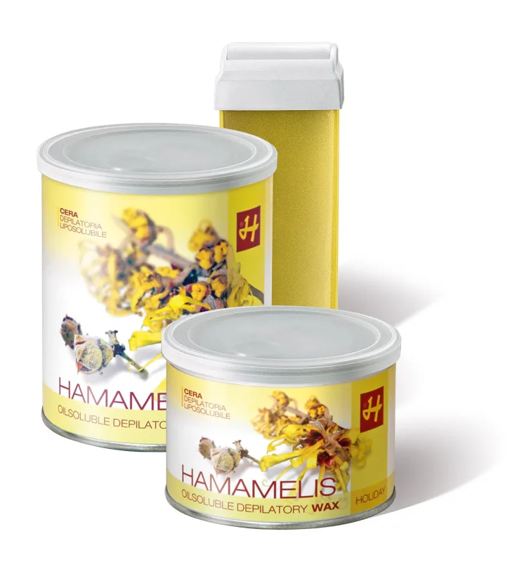 
Professional Liposoluble Depilatory Wax Made In Italy For Full Body Hair Removal Hamamelis 