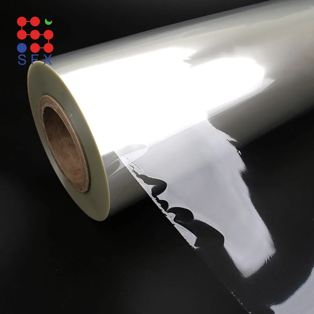 BOPET cotaed EVA Thermal lamination film glossy, matt, for printing and packing
