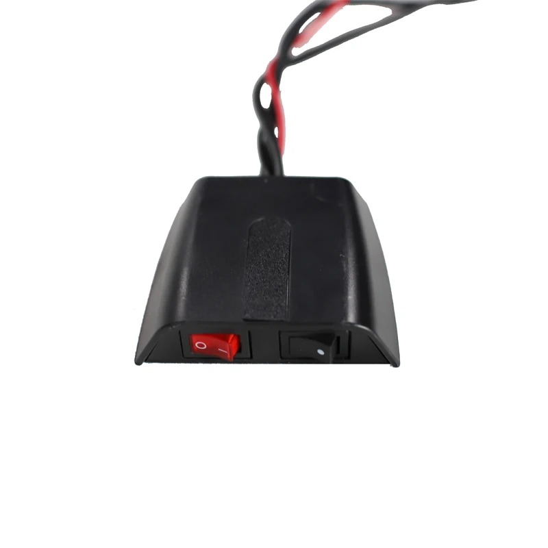 
12V Amber Led Running Board Light bar 16W Waterproof Red Led Running Side Step Warning Strobe Light for Police 