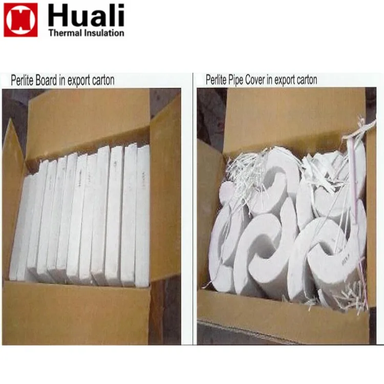ASTM C610 Expanded Perlite Insulation Pipe / Tube