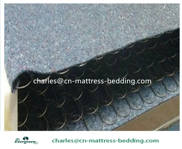 Hot sale 100% recycled polyester spring mattress felt pad