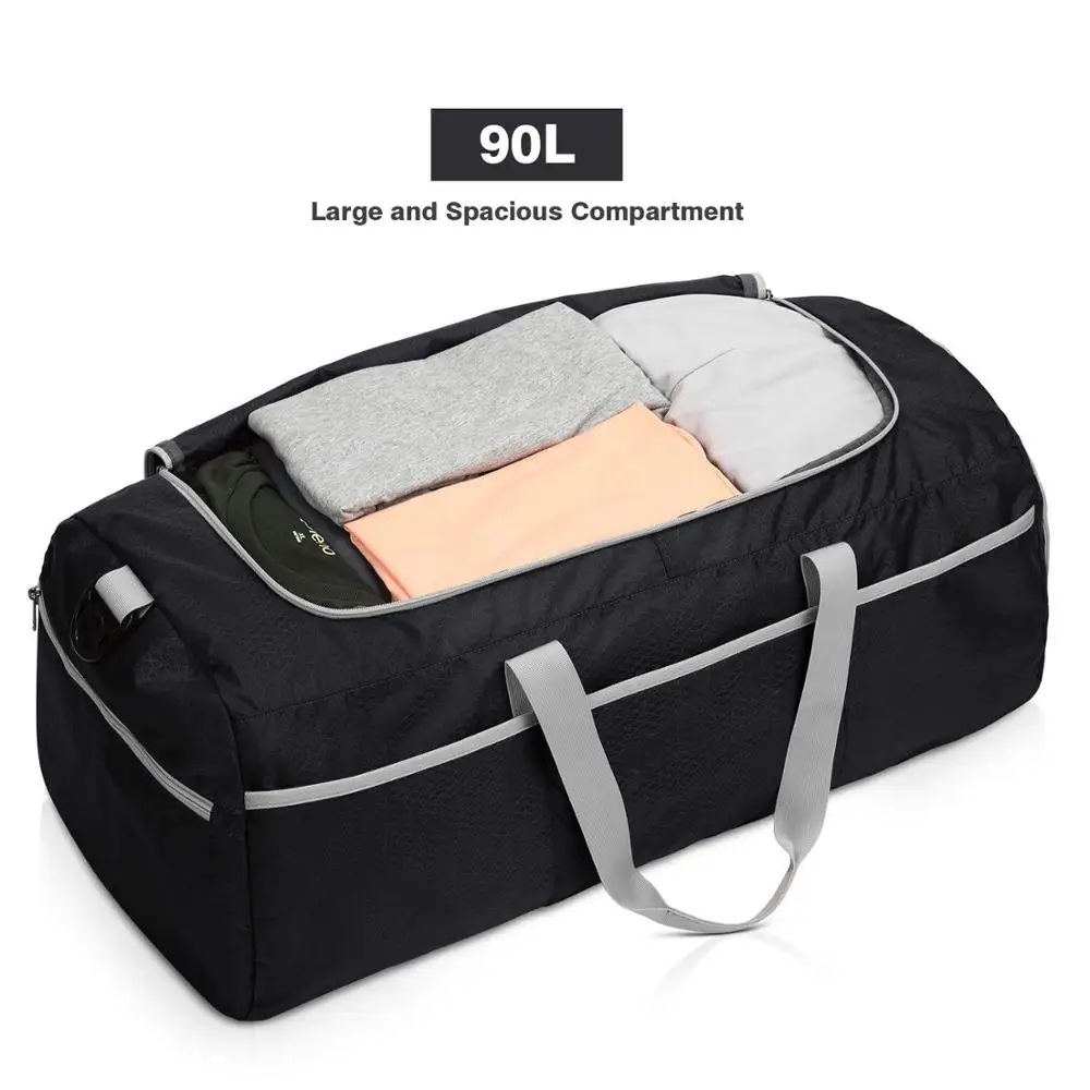 
Custom wholesale Fashion All-purpose Casual ladies&Men outdoor Lightweight Luggage Duffel Sports Gym Bag 