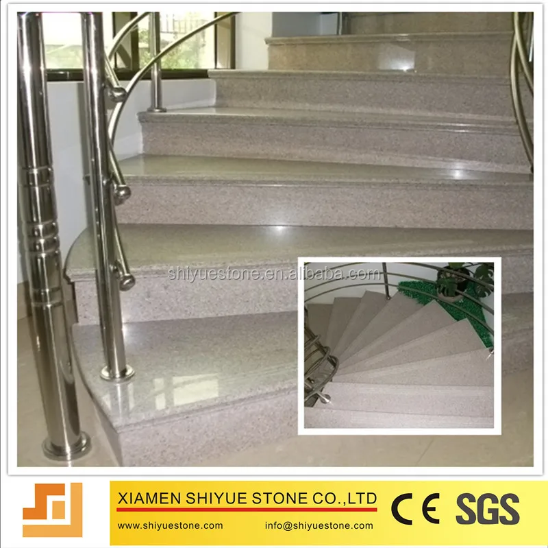 Уличные каменные ступеньки, гранитные лестницы