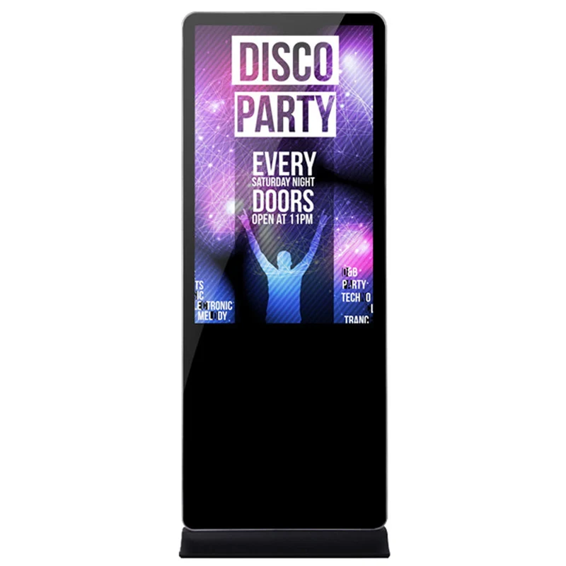 42 inch open sex video floor standing LCD high definition wifi advertising player