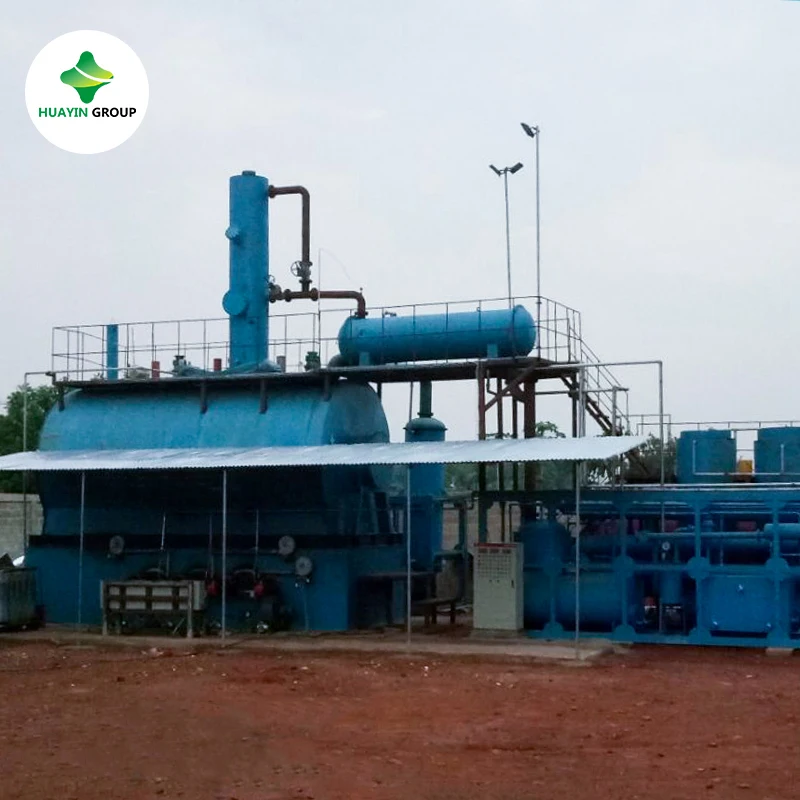 Ректификационная установка по перегонке отработанного масла с получением дизельного топлива