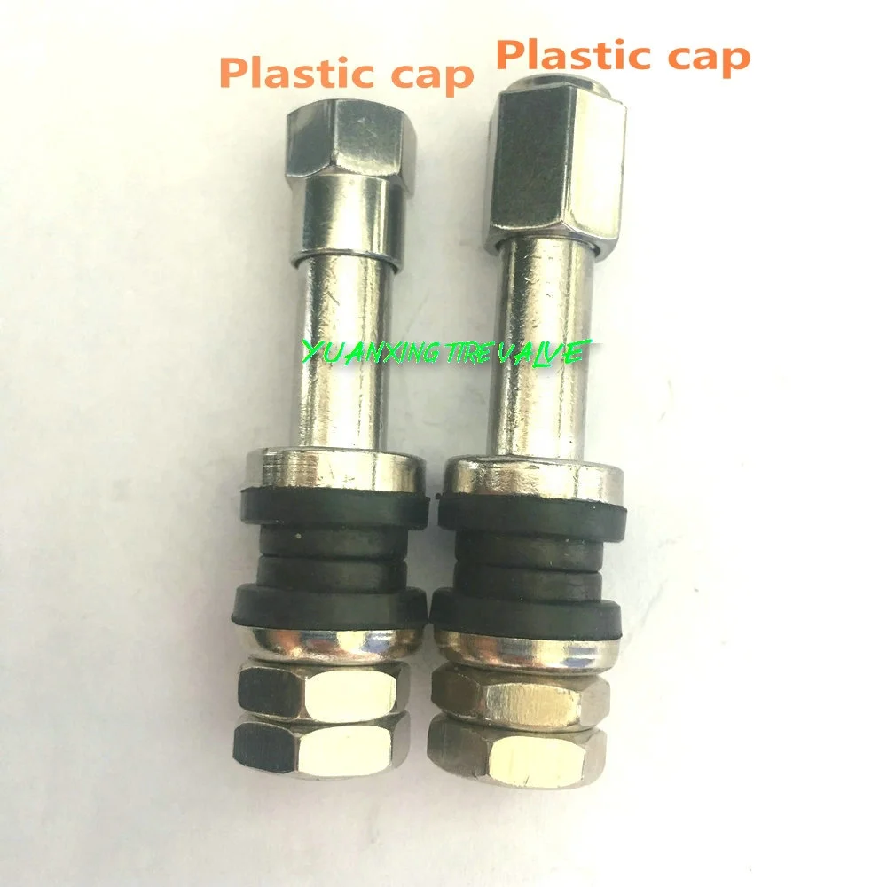 
V-5 TR48E Tubeless metal clamp-in tire valves 