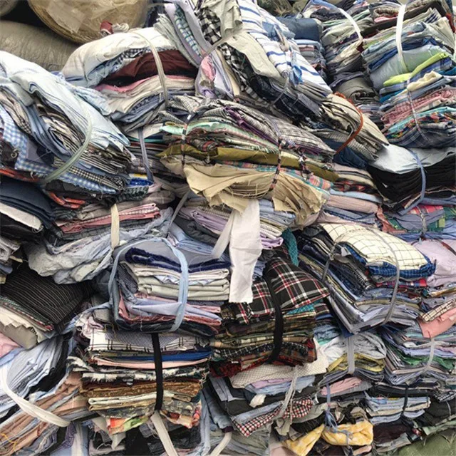 A grade 100gsm cut piece 100% cotton yarn dyed check fabric shirting fabric for garment