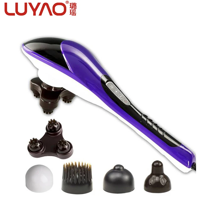 LUYAO deep tissue percussion rocket design handheld electric massager massage hammer LY-630A