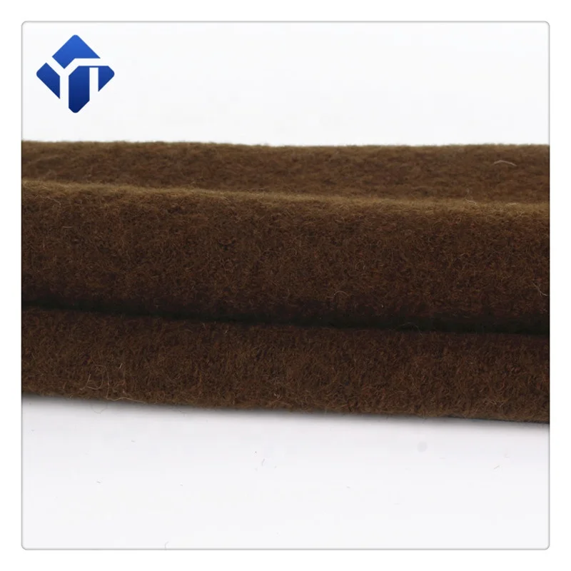 100% boiled wool knitted woolen wool cloth fabric