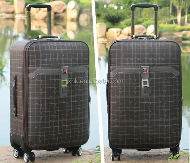 eminent luggage upright trolley case travel bag for man woman and children