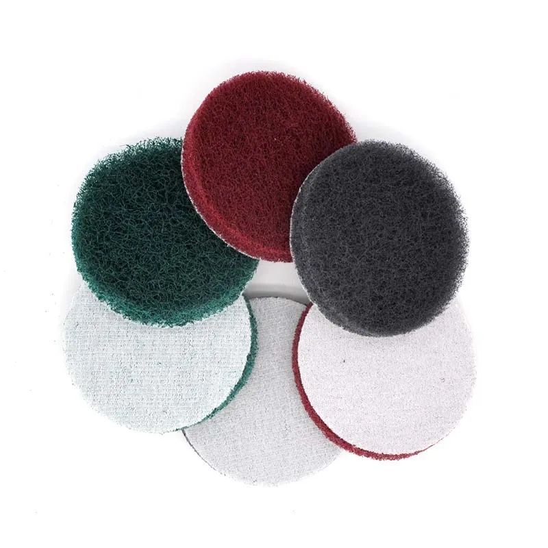 3Inch fine/medium/coarse grade industrial scouring pad abrasive scouring pad for polishing