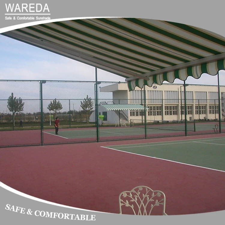 outdoor waterproof retractable awnings