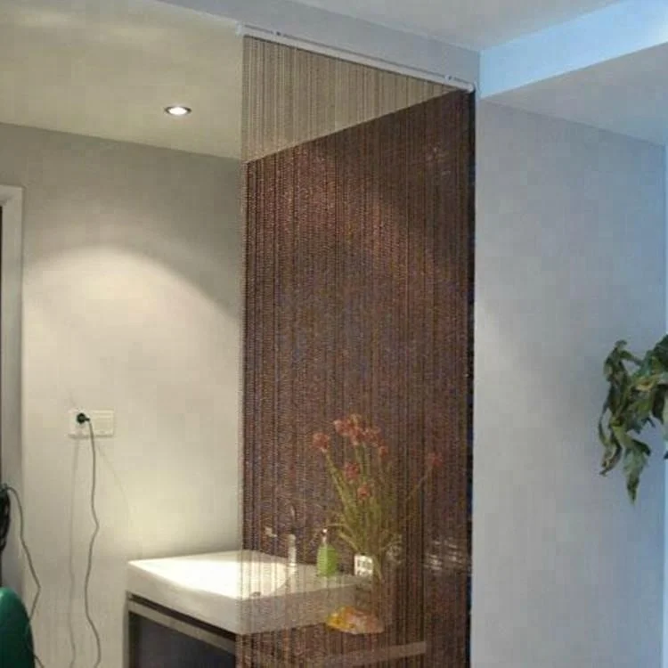 
Metal Ball Beaded Curtains Drapes 
