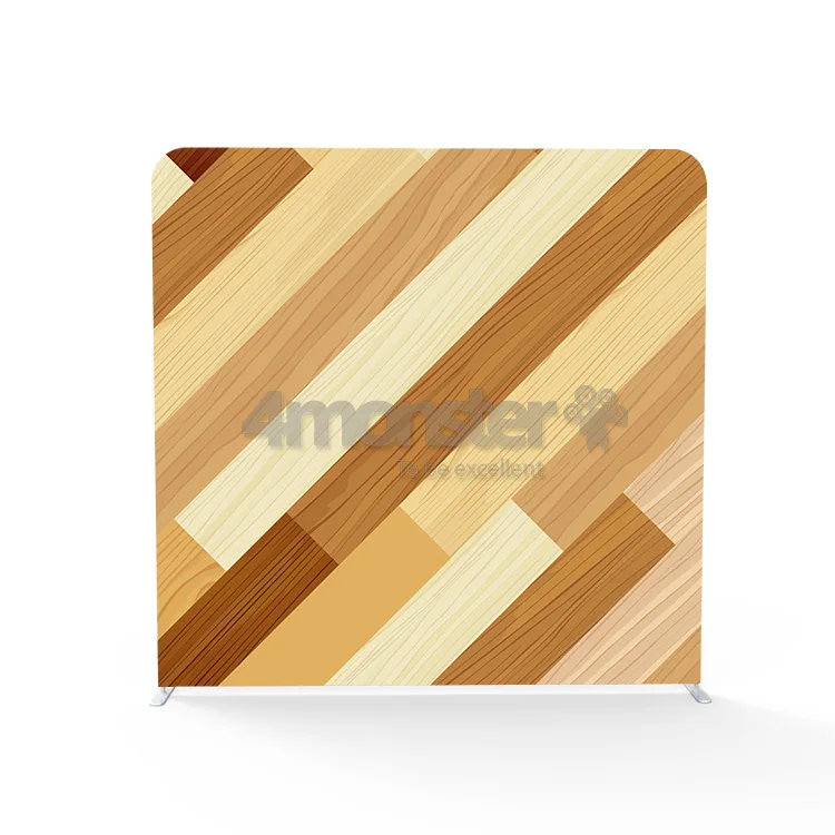 Фон под заказ для свадебной фотосъемки с изображением деревянной отделки