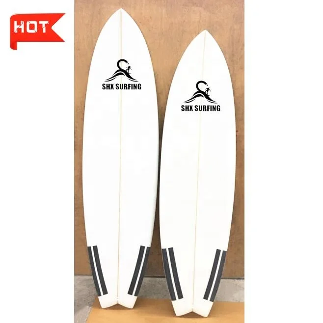 SHX Customer Brand Logo Top Surfboard With Wing Tail