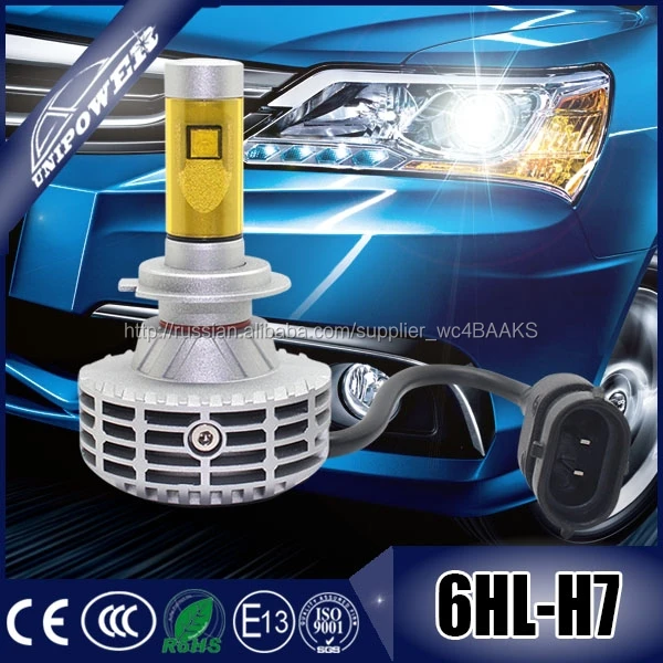 последний 6hl dc12-24v 3000k ~ 10000k шина CAN uscree / филипп возглавлял фару H7 для автомобилей / мотоциклов
