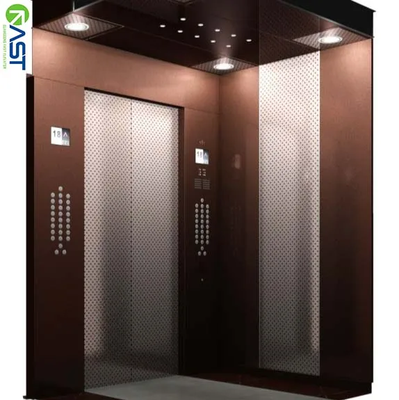 
Easy install and safety gear passenger elevator 