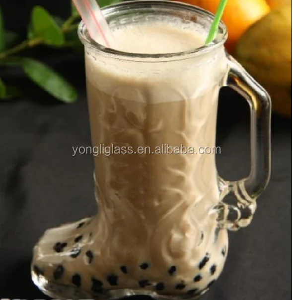 NEW PRODUCTS glass beer boot cups   boot shape beer glasses