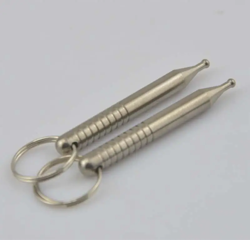 Титановый курительный гвоздь Gr2 с брелоком для ti nail