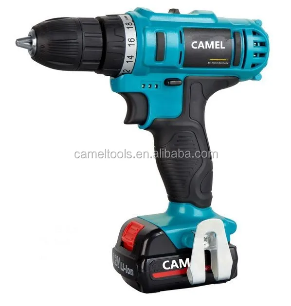 
CAMEL power tools set 18V Li-ion battery 1500ma Cordless drill 